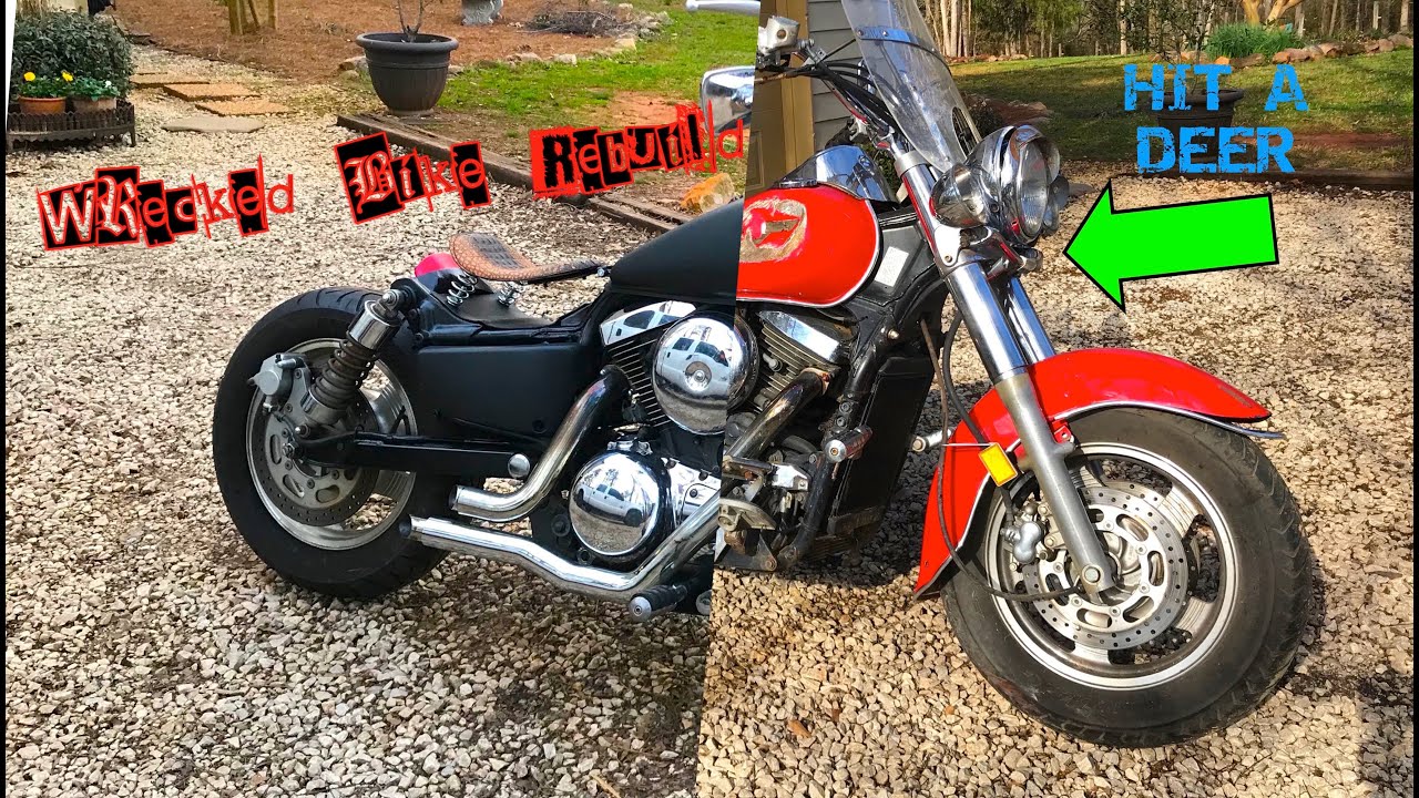 Восстановление разбитого Vulcan 1500/сборка боббера