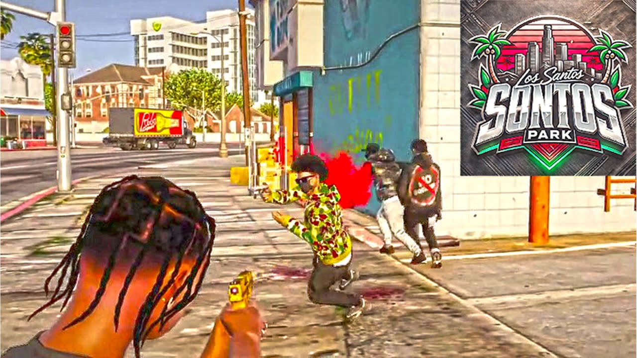 Los Santos Park On Demon Time | GTA RP | Demon Time