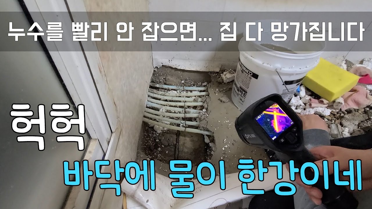275회.  누수를 빨리 잡아야 하는 이유  (서울누수현장)
