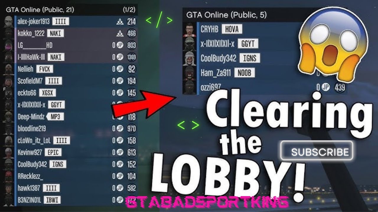 Taking  over a tryhard lobby