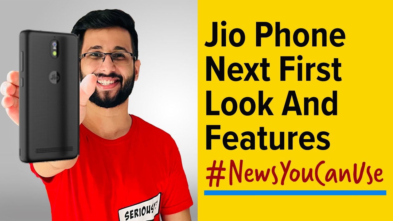 JioPhone Next first look, features, design, specifications and expected price