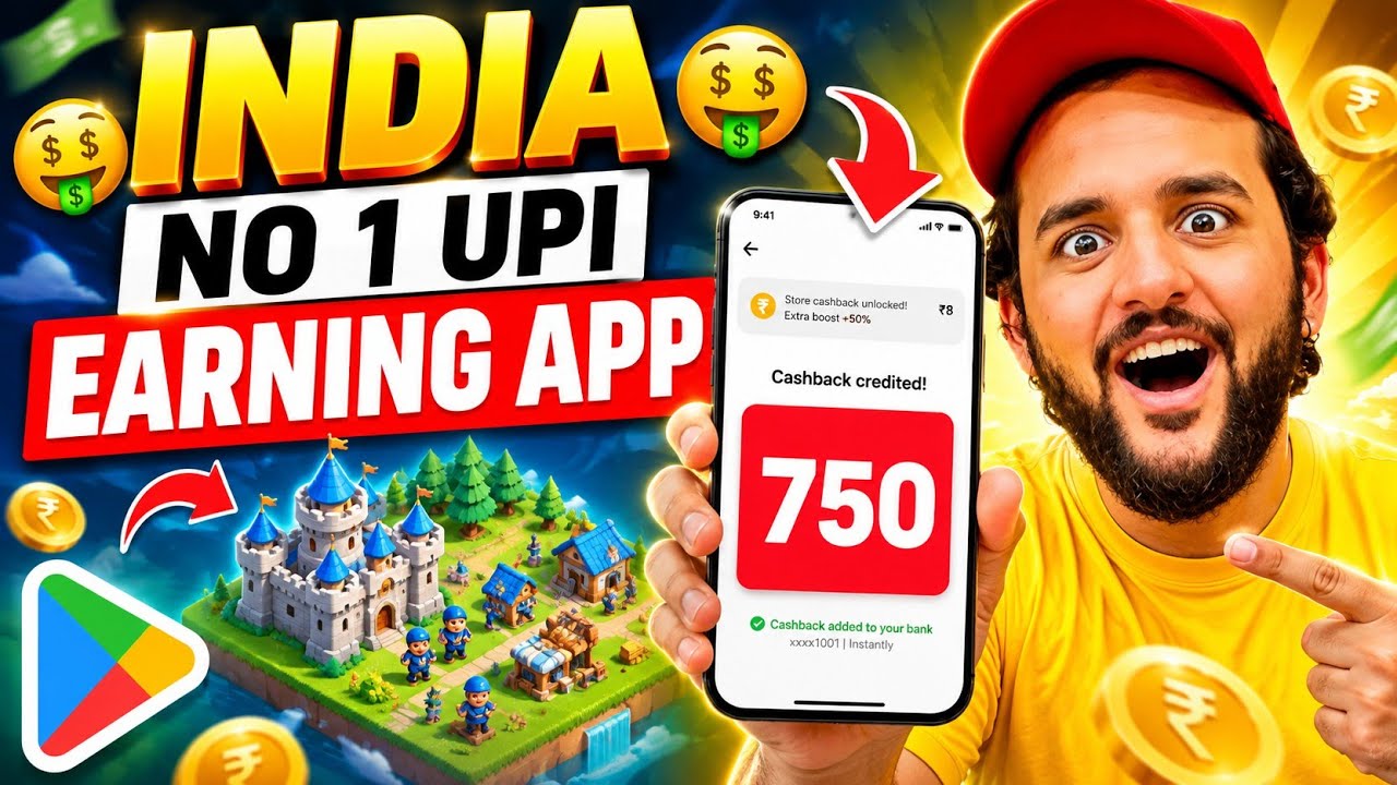Paisa kamane wala app 2026 | NEW UPI MONEY EARNING APP | New Earning App Today