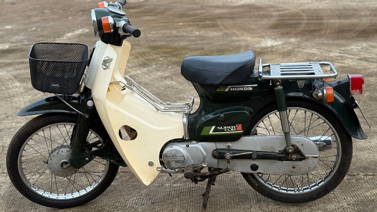 Cub 86 xanh dưa hấu. Đồ zin nhiều giá rất dễ thương 