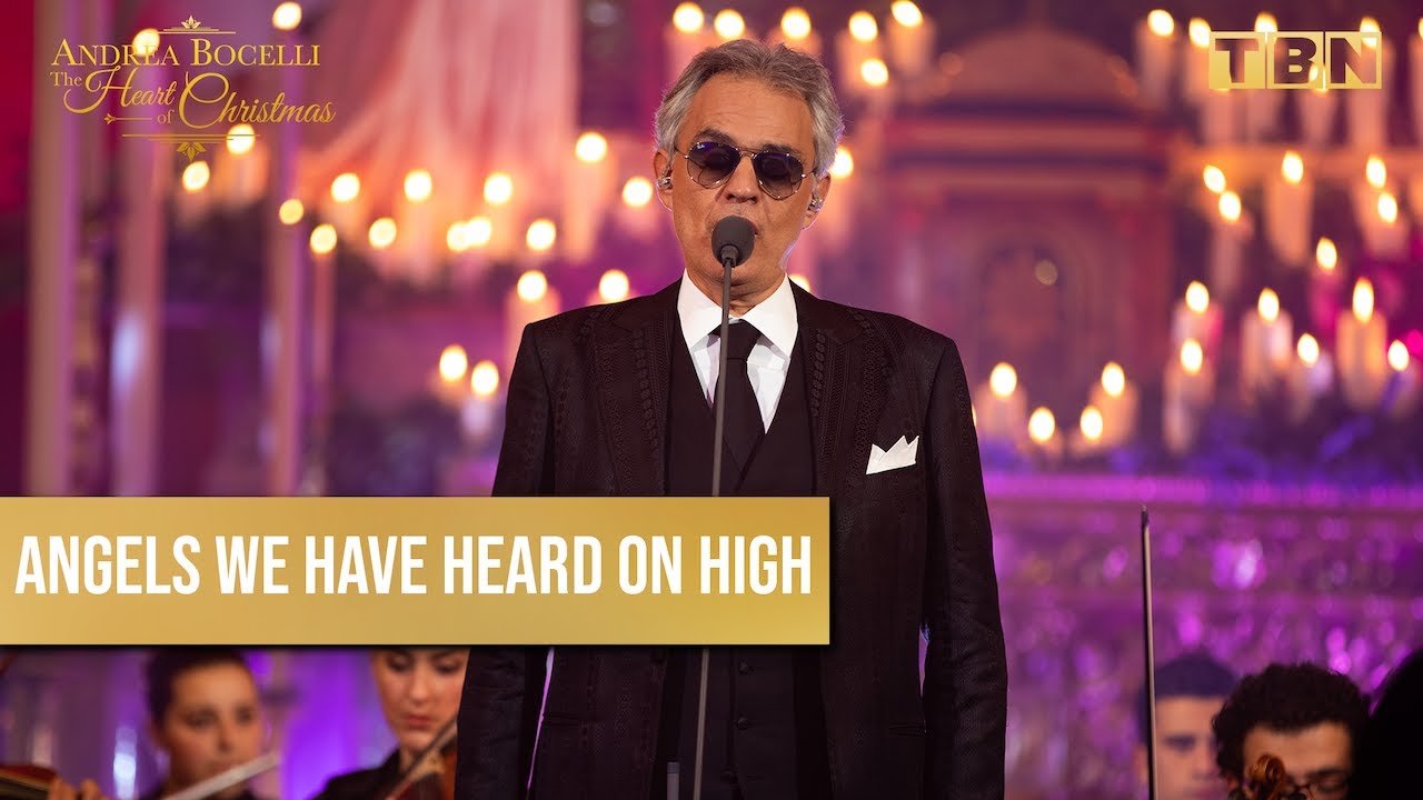Andrea Bocelli | Angels We Have Heard On High (Italian & English) | LIVE