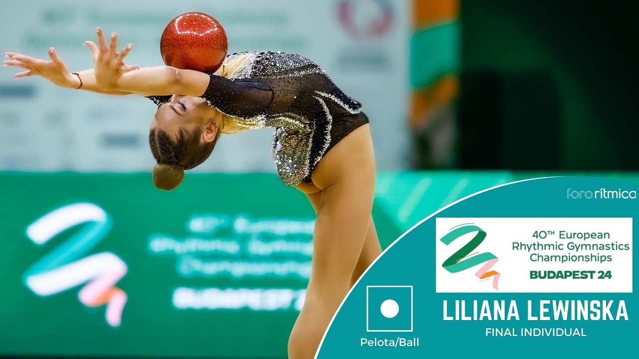 Liliana Lewinska (POL) - Pelota/Ball - FINAL INDIVIDUAL - Budapest EC 2024