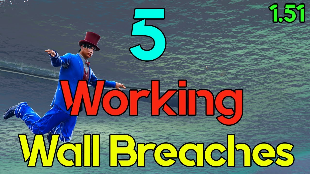 5 Working Wall Breaches in GTA Online - 1.51 #10
