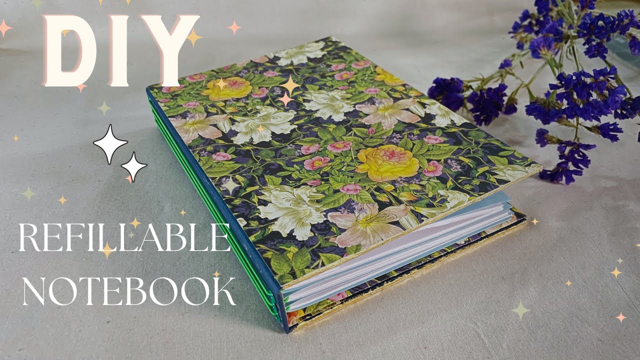 Step-by-Step Guide to Making Your Own Homemade Refillable Notebook