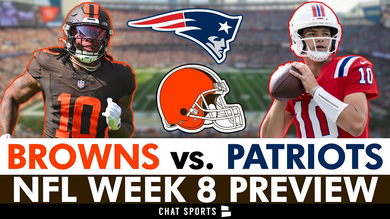 Browns vs. Patriots Preview, MAJOR Injury News, Score Prediction, Analysis | NFL Week 8 Matchup