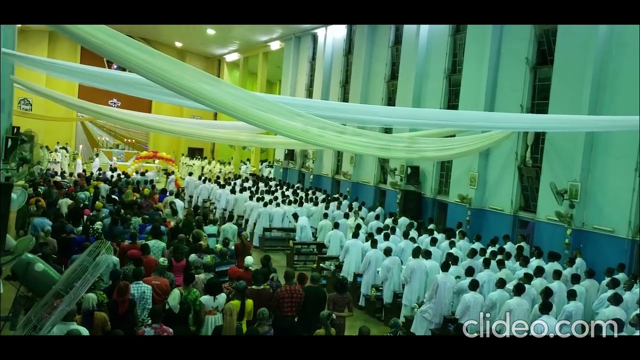 Part 2: Seminarians of Bigard M. Seminary, Enugu, Nigeria in prayer: Singing the Psalms. March 2021