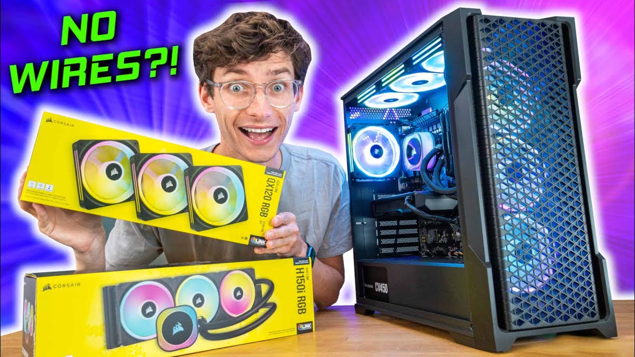 Corsair's New QX Fans Are A GAME CHANGER! 😍