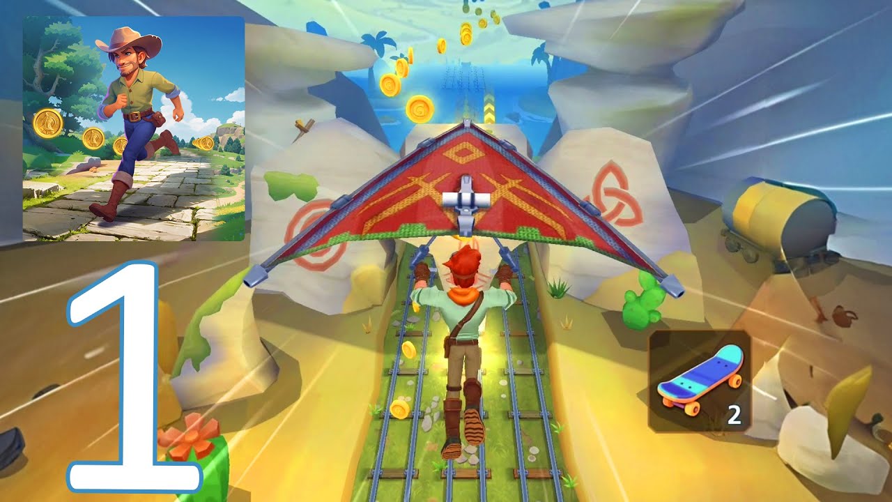 Runner Escape Lost Wild Mobile Gameplay Walkthrough Part 1 (Android, iOS)