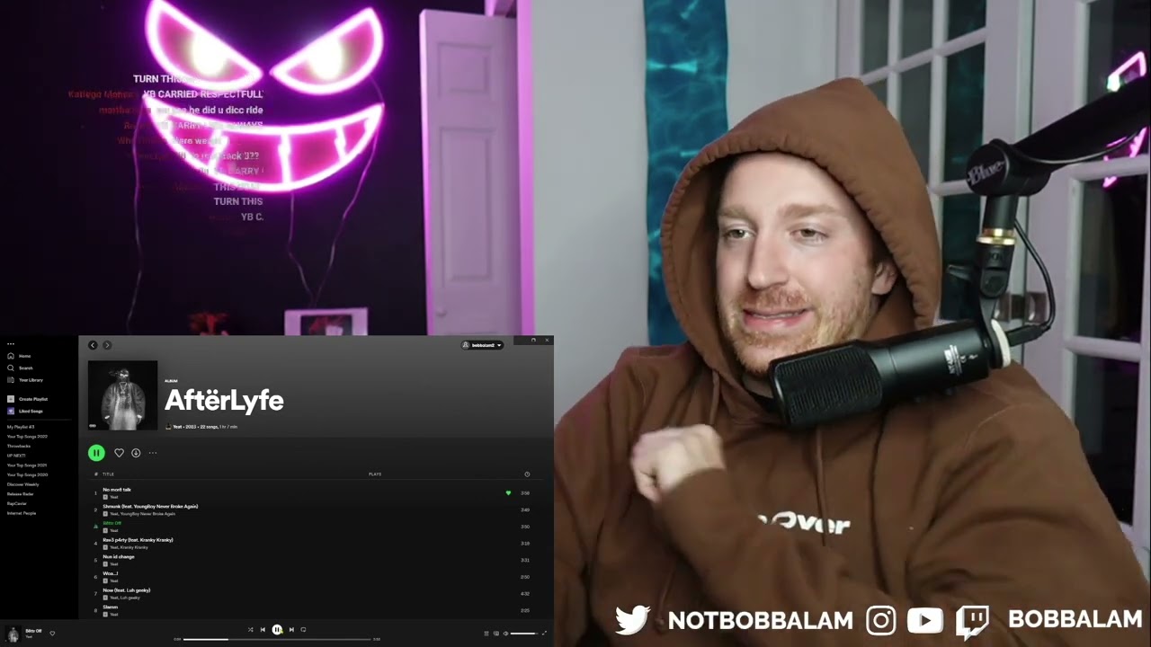 Bobbalam Reacts to Yeat - Aftërlyfe Full Album