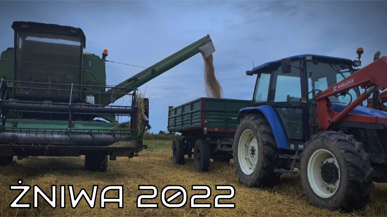 🌾ŻNIWA 2022 ROZPOCZĘTE🌾John Deere 975 & NEW HOLLAND L85🎥 1/2