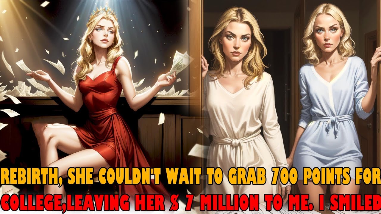 Rebirth, She Couldn't Wait to Grab 700 Points for College,Leaving Her $ 7 Million to Me. I Smiled.