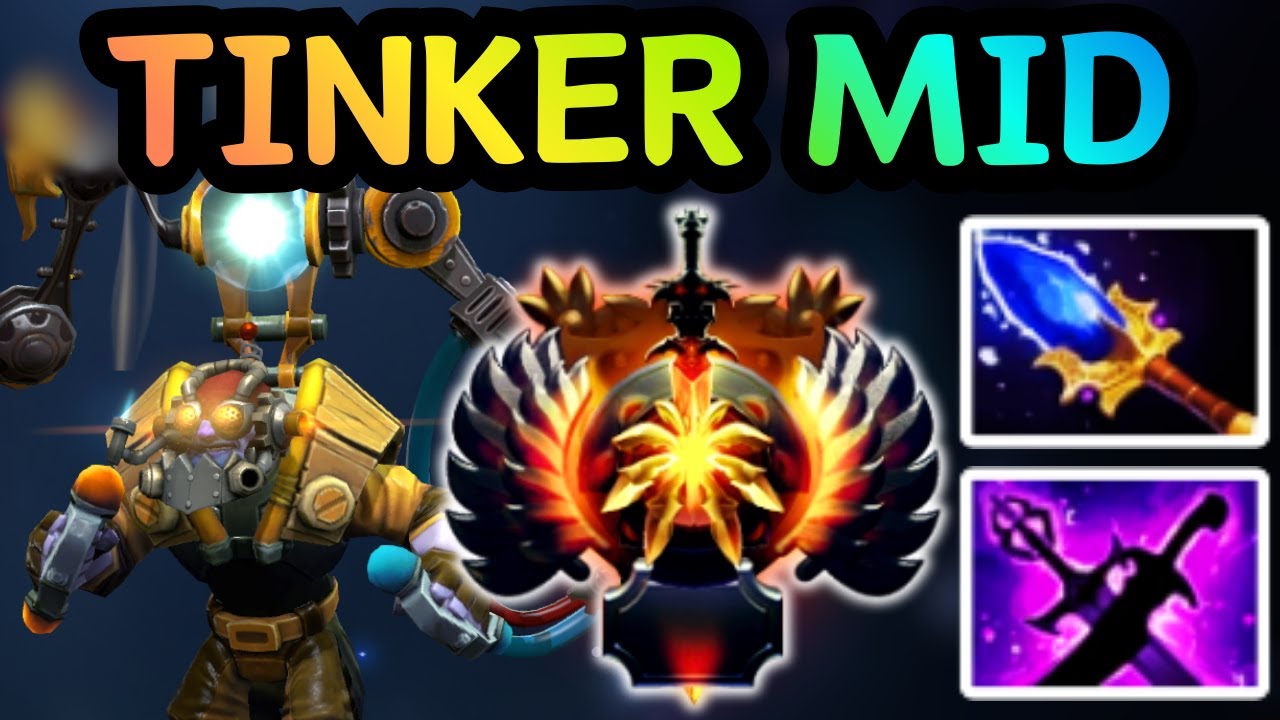 🔥 MID UNSTOPPABLE EVERYWHERE SPAMMER &mdash; TINKER | DOTA 2 GAMEPLAY 🔥