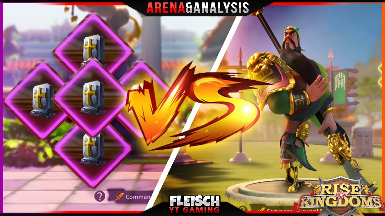 5 Silent-Trial Swarm - BattleArena & Analysis - Rise of Kingdoms ROK Fleisch