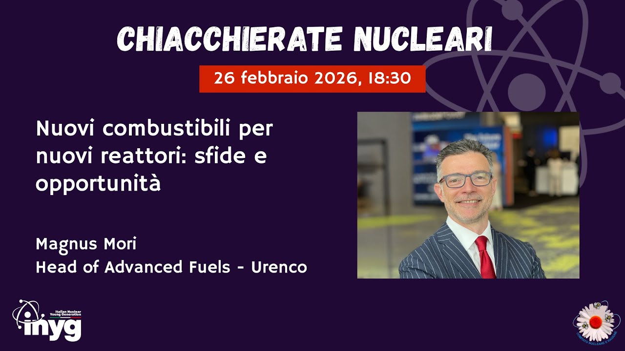 Nuovi combustibili per nuovi reattori: sfide e opportunità
