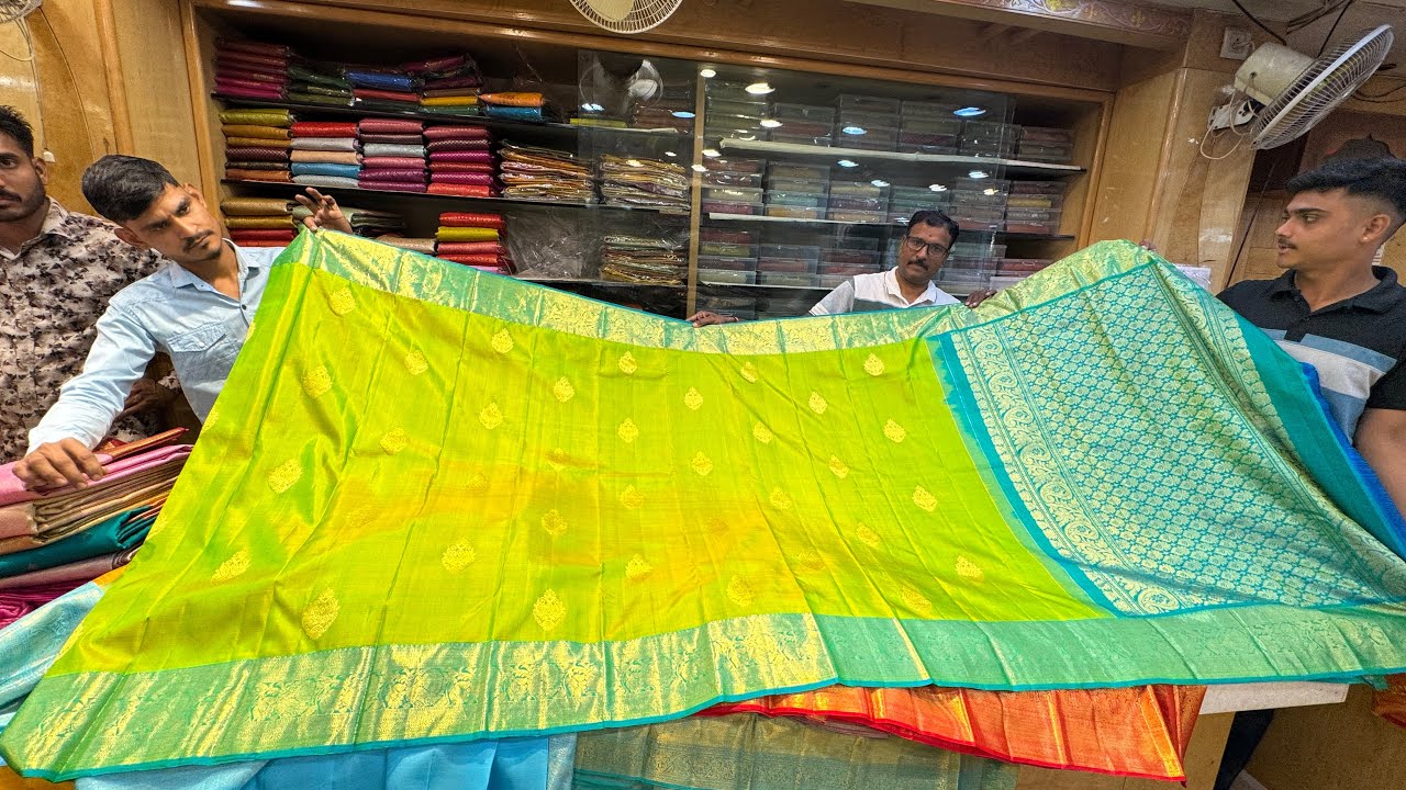 Chickpet Wholesale Banarasi Sarees | Silk Sarees | Gifting Saree | Single Saree Courier Available
