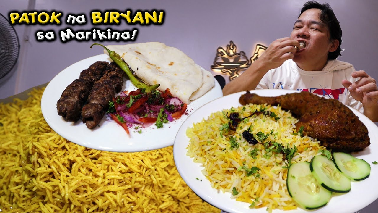 AUTHENTIC BIRYANI & KEBAB in Marikina! | CHICKEN, LAMB, FISH, SEAFOOD | BIRYANI BOY | KUYA DEX (HD)
