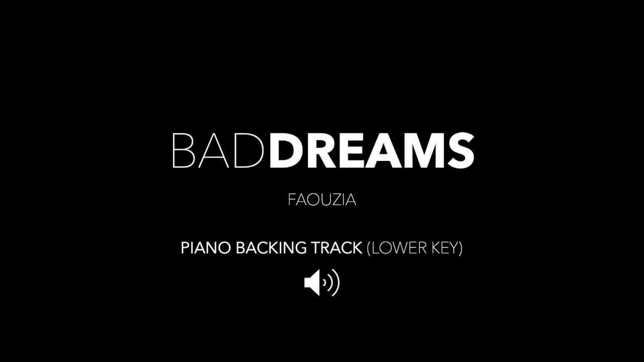 Bad Dreams (Faouzia) - Karaoke Version (Original Key)