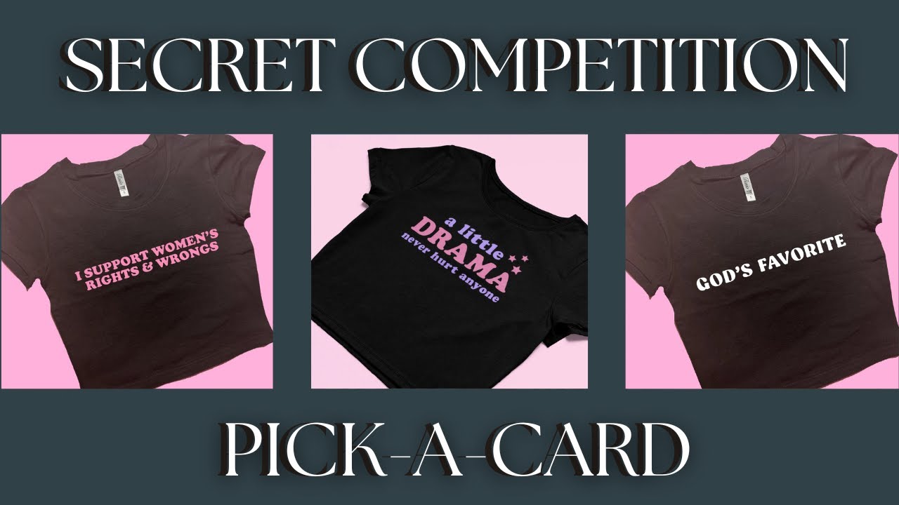who's secretly competiting with you?? 🤫🏆 || pick-a-card tarot reading
