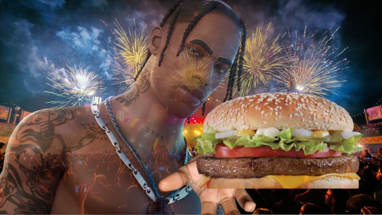 The Travis Scott Burger but it's a car commercial