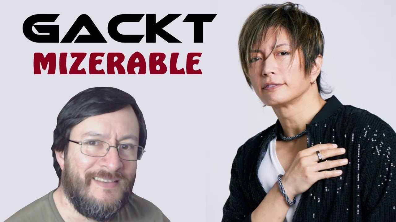 Gackt | Mizerable (en vivo) | REACCIÓN (reaction)