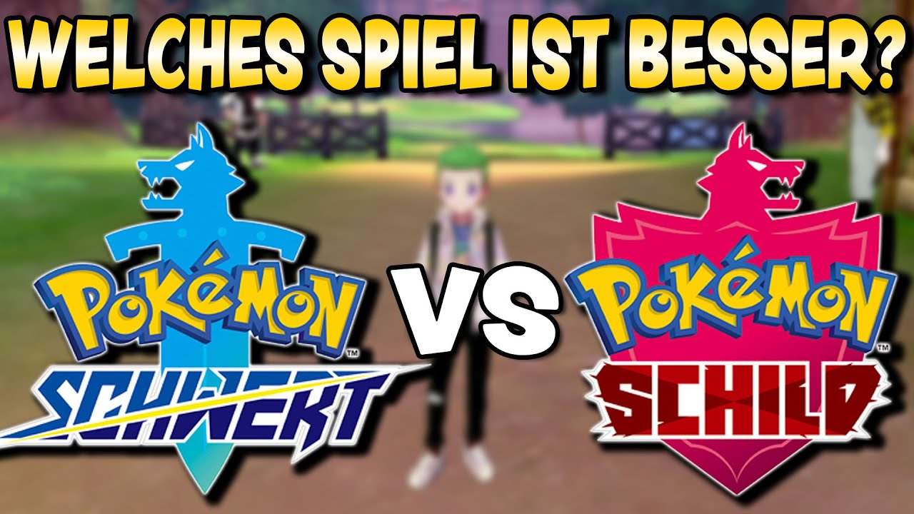 🛡️ ⚔️ Pokemon Schild und Schwert Unterschiede / ⭐ Was ist besser - Schild oder Schwert? 👑