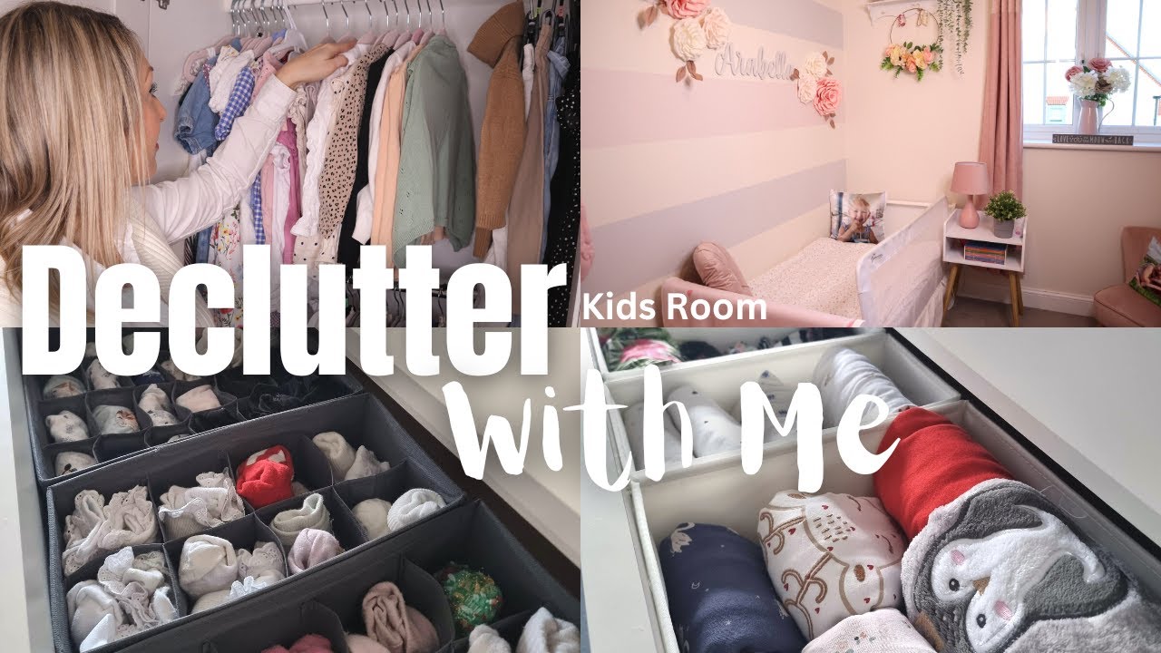 Kids Room Declutter & Organisation - KonMari Declutter