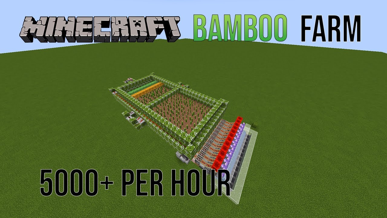 Minecraft Bamboo Farm Tutorial | 5000+/HOUR | Xisumavoid's Bamboo Farm Hermitcraft S9/S10