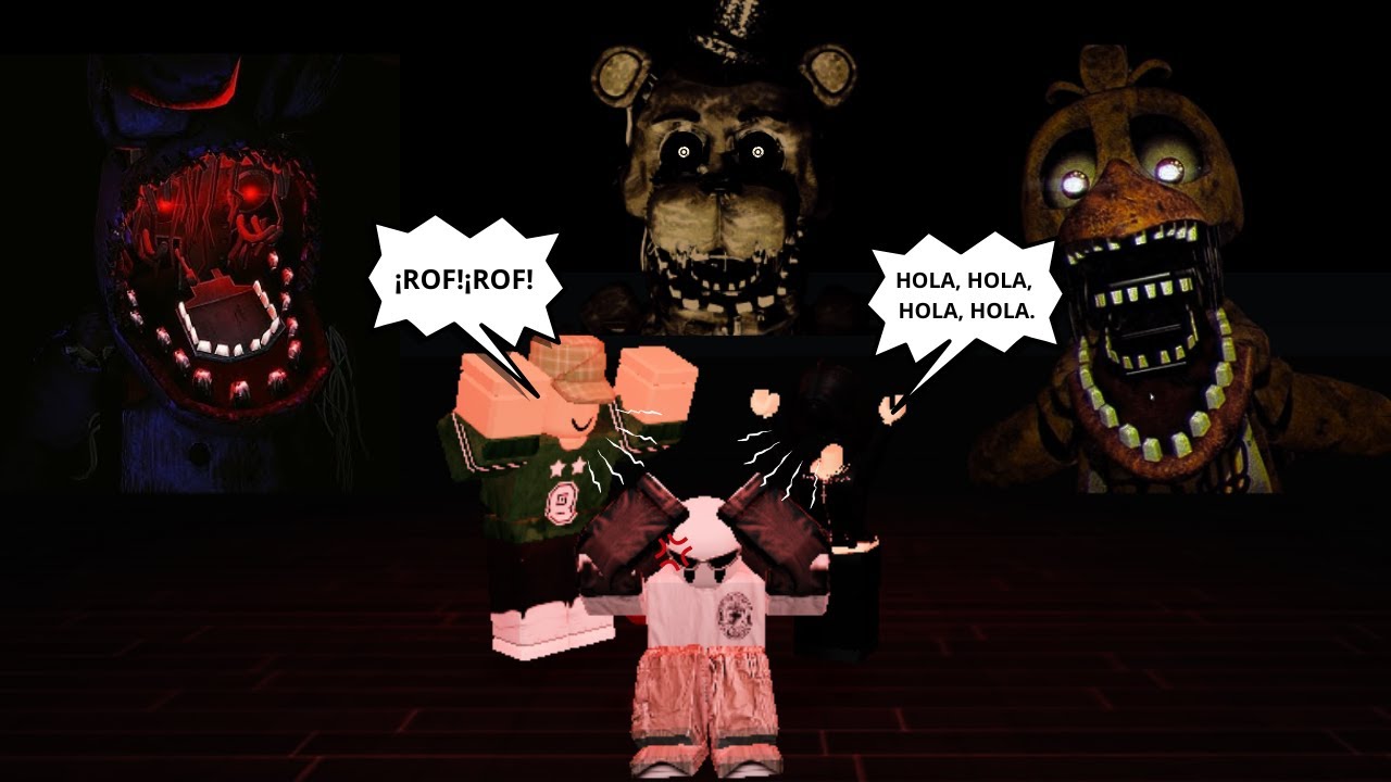 TRATANDO de jugar con mis amigos | FNAF: Eternal Nights 🍕