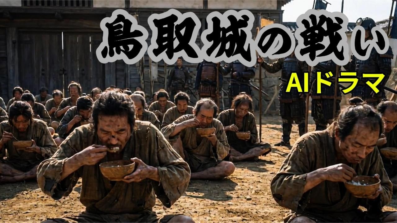 秀吉の兵糧攻め vs 吉川経家の覚悟～鳥取城・4ヶ月の攻防【AIドラマ】