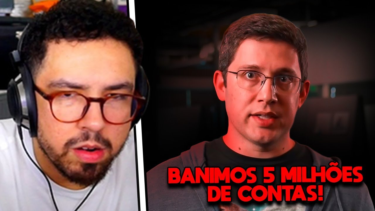 YETZ REACT | ATUALIZA&Ccedil;&Atilde;O DEV LEAGUE OF LEGENDS, A RIOT BANIU 5 MILH&Otilde;ES DE CONTAS!