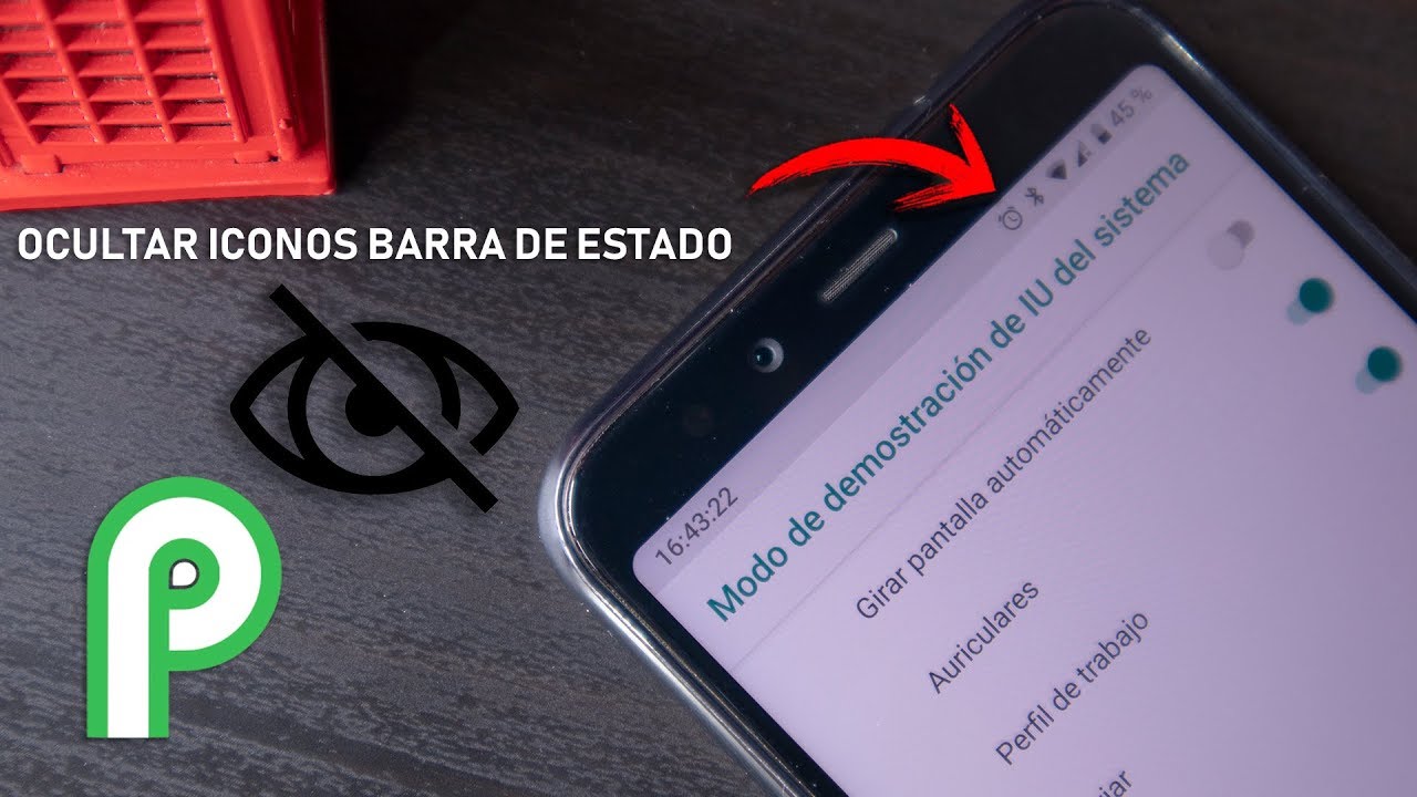 Cómo OCULTAR iconos de la STATUS BAR en ANDROID PIE (SIN ROOT)