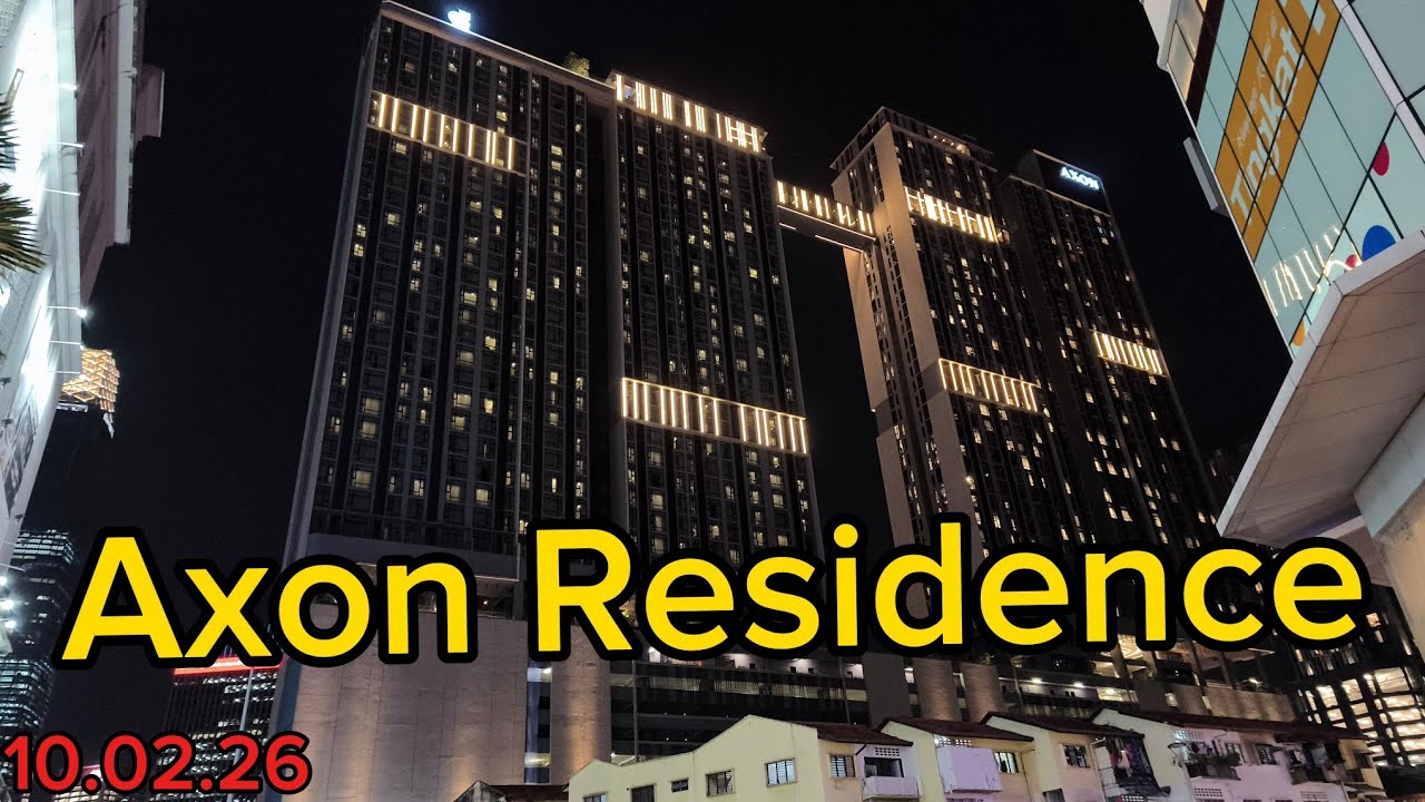 Где остановиться в Куала Лумпур с детьми? Самый центр, Axon Residence. Современный ЖК в Куала Лумпур