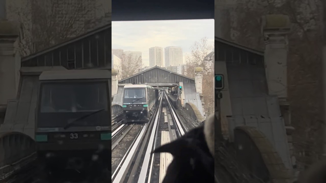 Cab Ride MP89 Ligne 6 du métro parisien de Saint-Jacques à Glacière