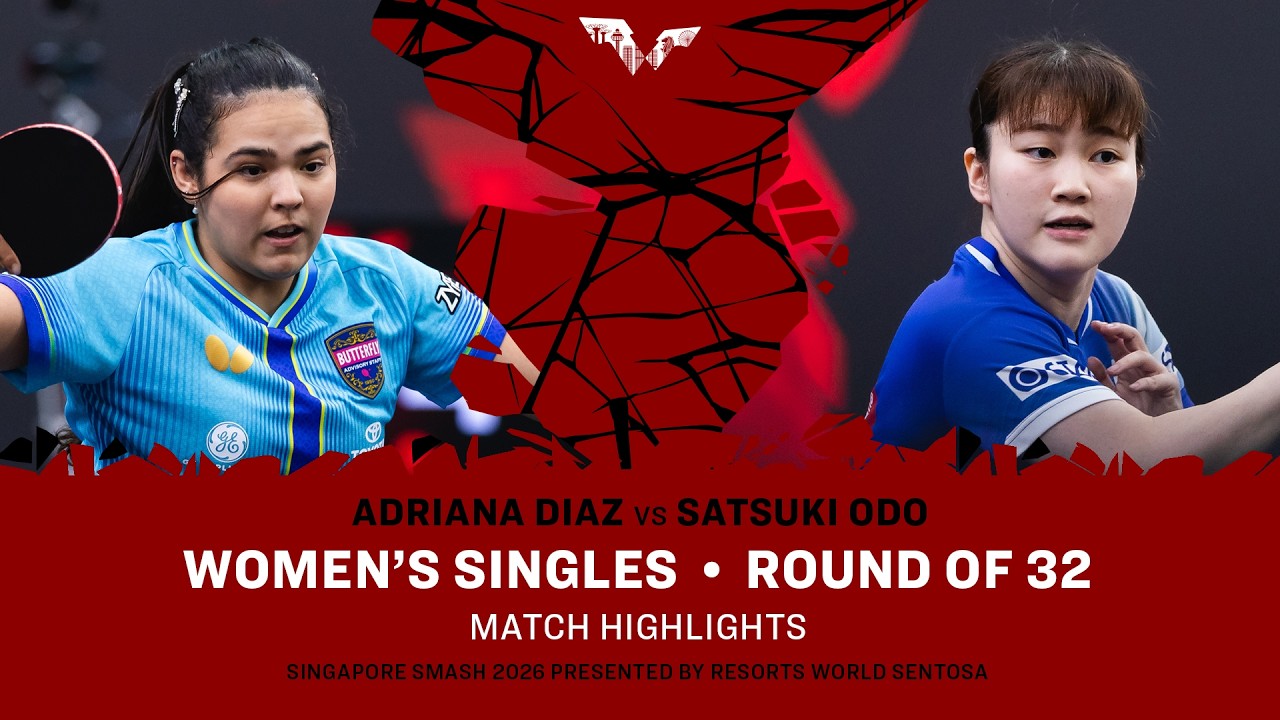 Adriana Diaz vs Satsuki Odo | WS R32 | #WTTSingapore2026