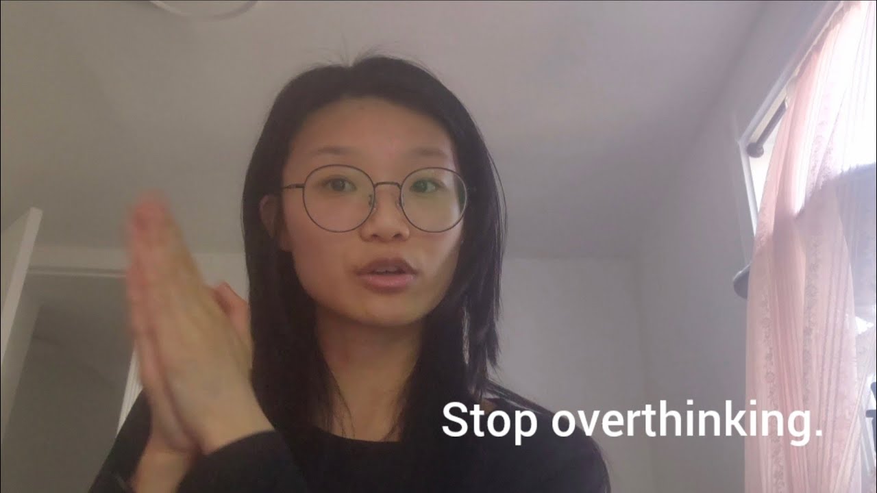 save yourself. stop overthinking. 