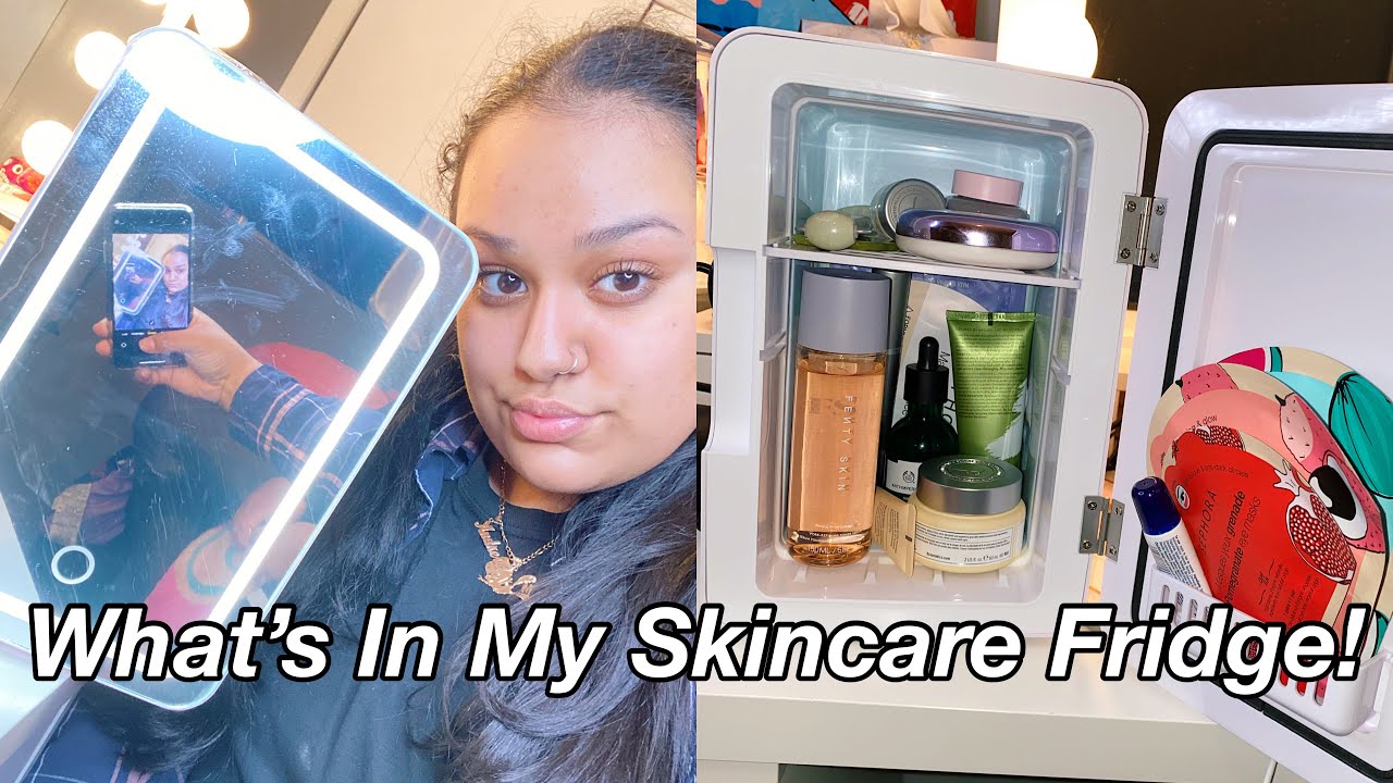 WHAT'S IN MY SKINCARE FRIDGE 2020 | WALMART FIND!