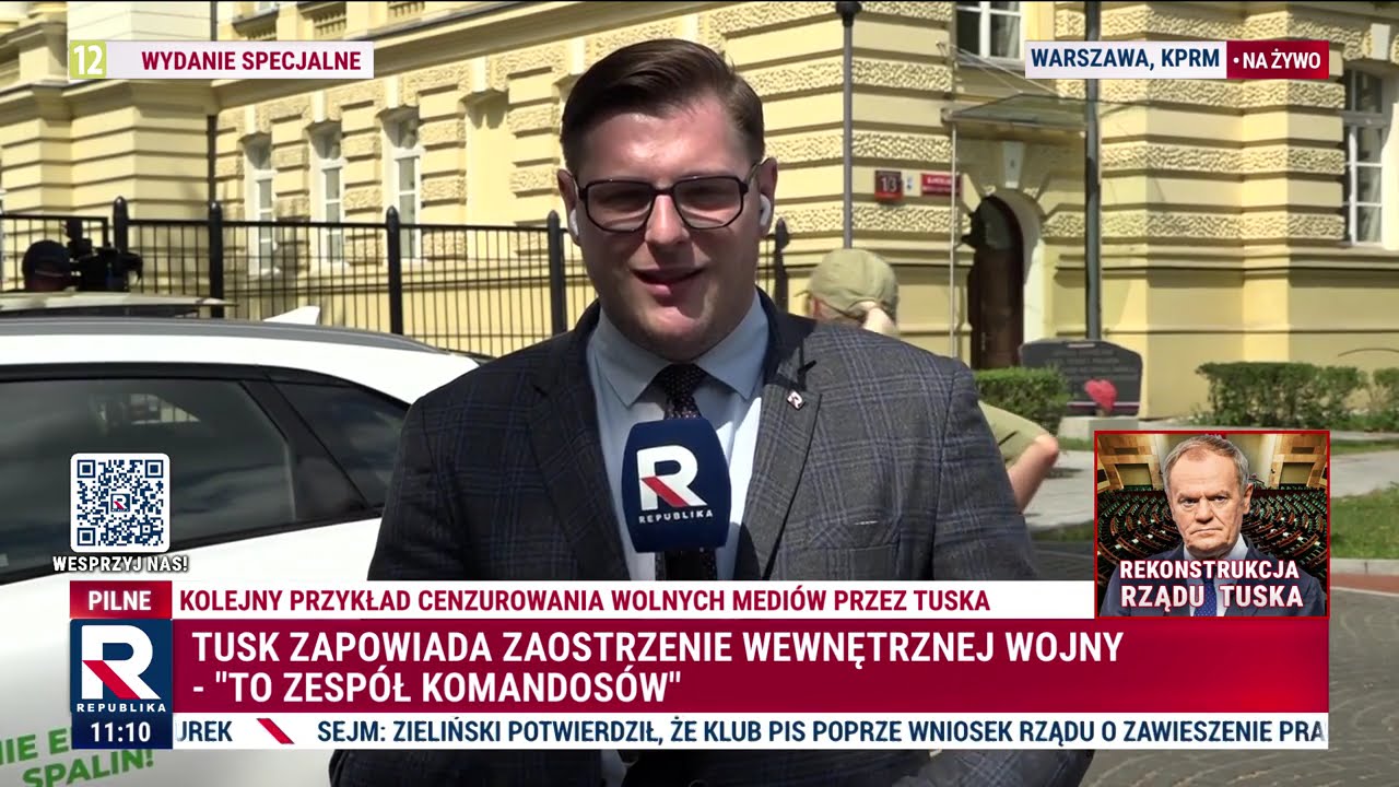 Tusk znów łamie prawo prasowe i zapowiada ,,kontroling i egzekucję! | Wydanie Specjalne
