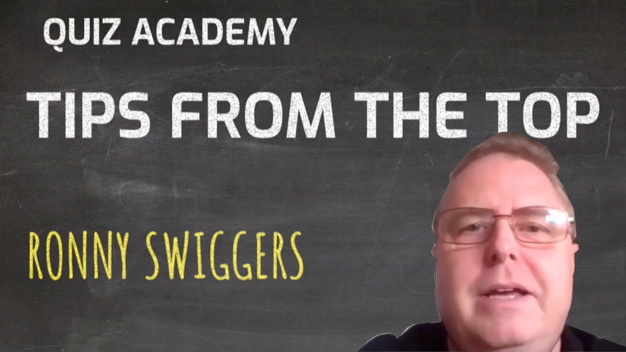 TIPS FROM THE TOP - RONNY SWIGGERS