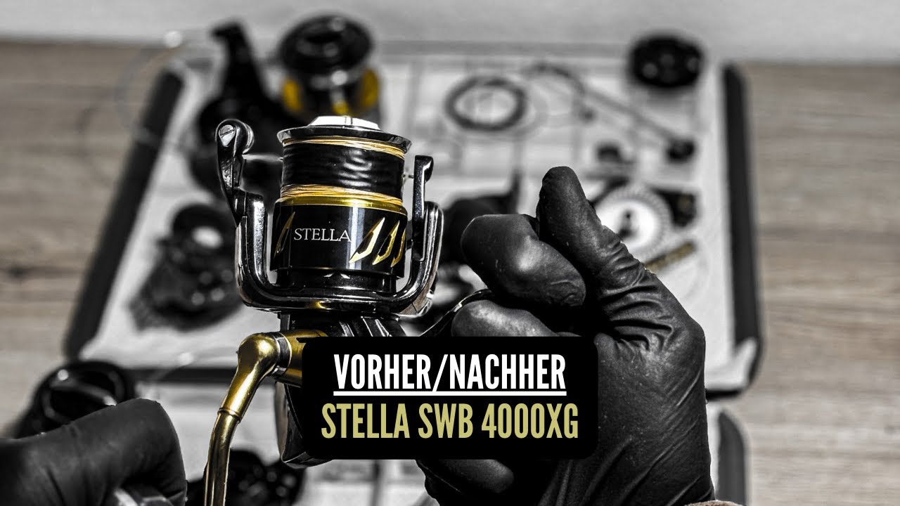 Shimano Stella SWB 4000XG - Service/Tuning (Vorher&Nachher)