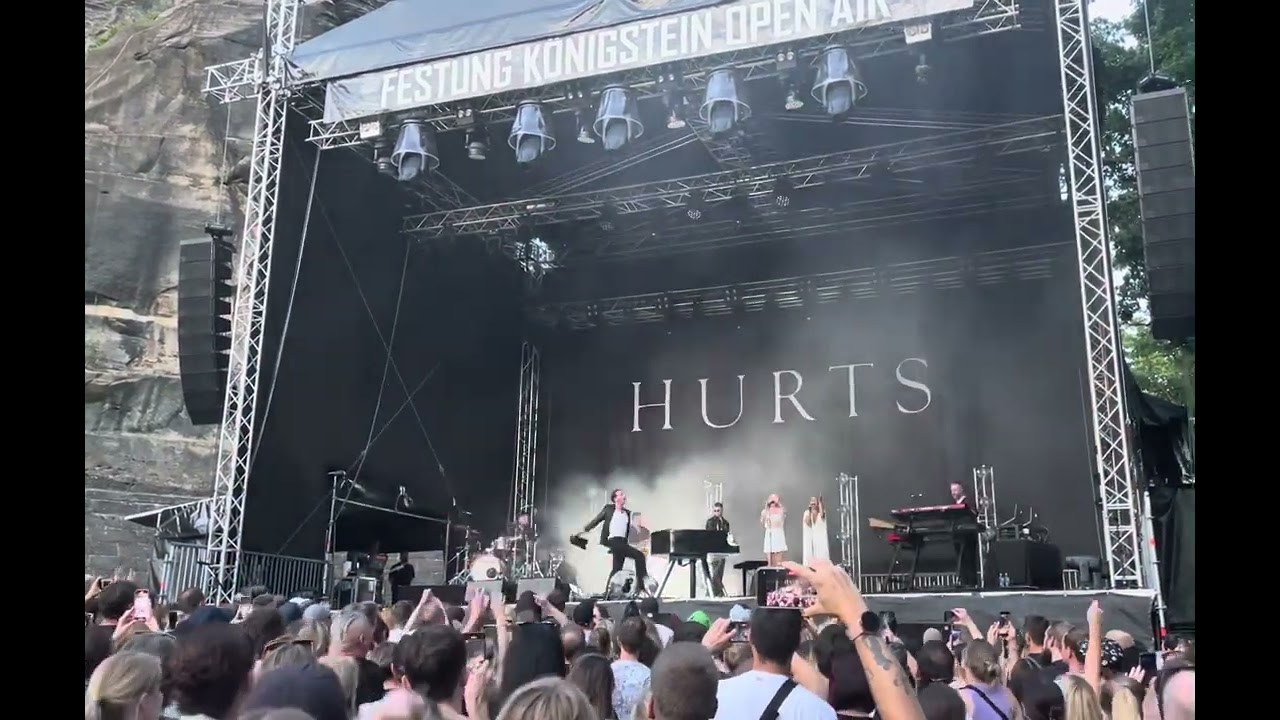 Hurts - rolling stone (Festung Königstein, 15.7.23)
