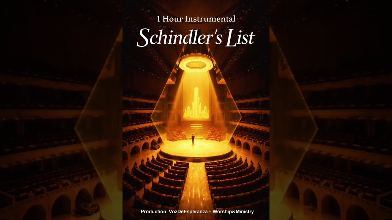 🎶 1 Hour Instrumental – Schindler’s List. Production: VozDeEsperanza – Worship & Ministry