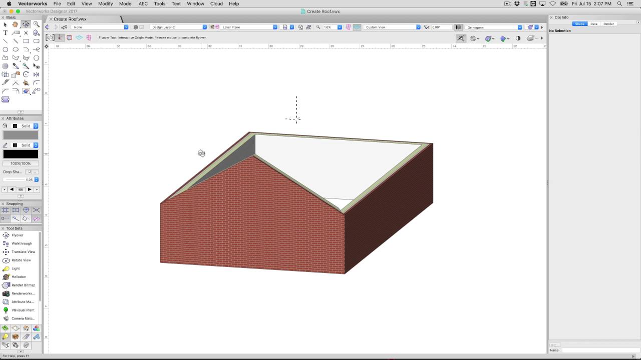 BIM Architectural - Creating Roofs