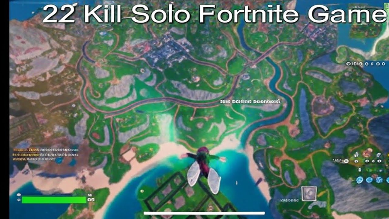 22 Kills Solo - Fortnite Gameplay