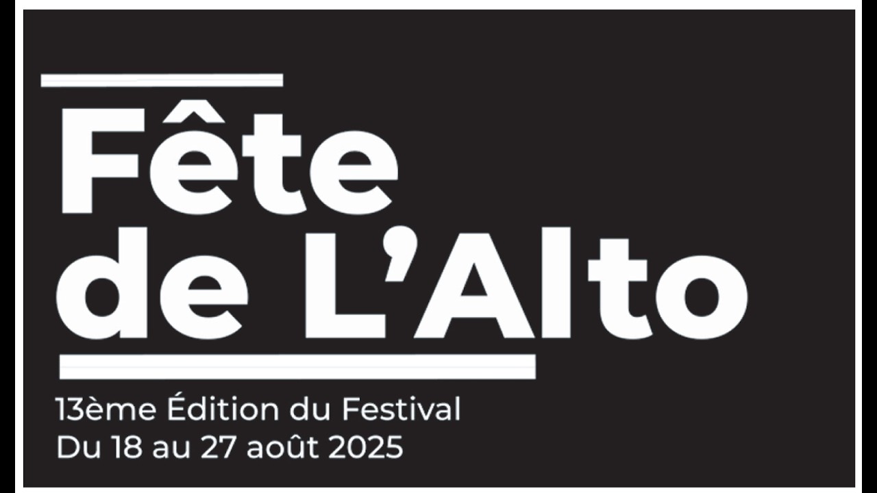 La Fete de l'Alto Août 2025