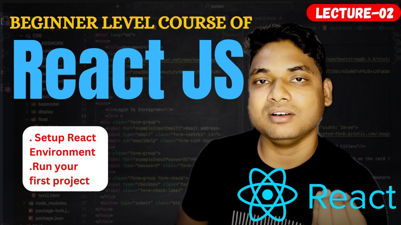 Lecture - 2 ||Set Up for React || OLD VS NEW Setup for react || ReactJs Tutorial In 2026 By Maharufh