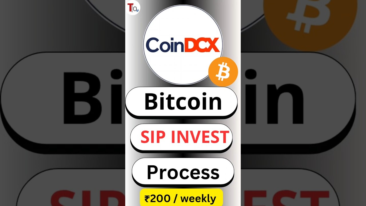 how to invest sip in Bitcoin by coindcx online, bitcoin me sip kaise kare