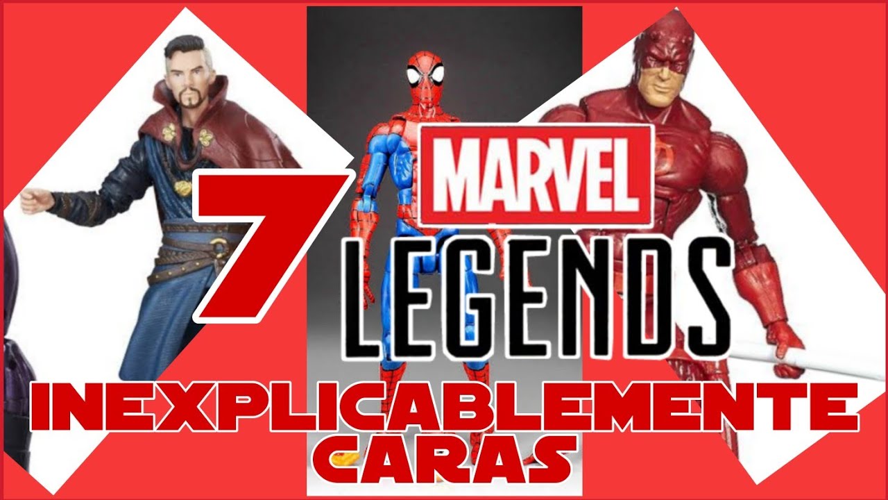 7 Marvel Legends Inexplicablemente Caras